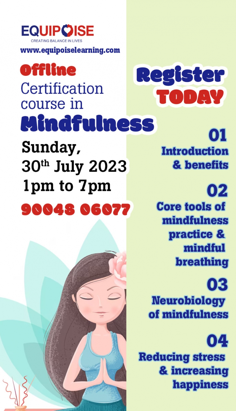 Offline certification course in mindfulness