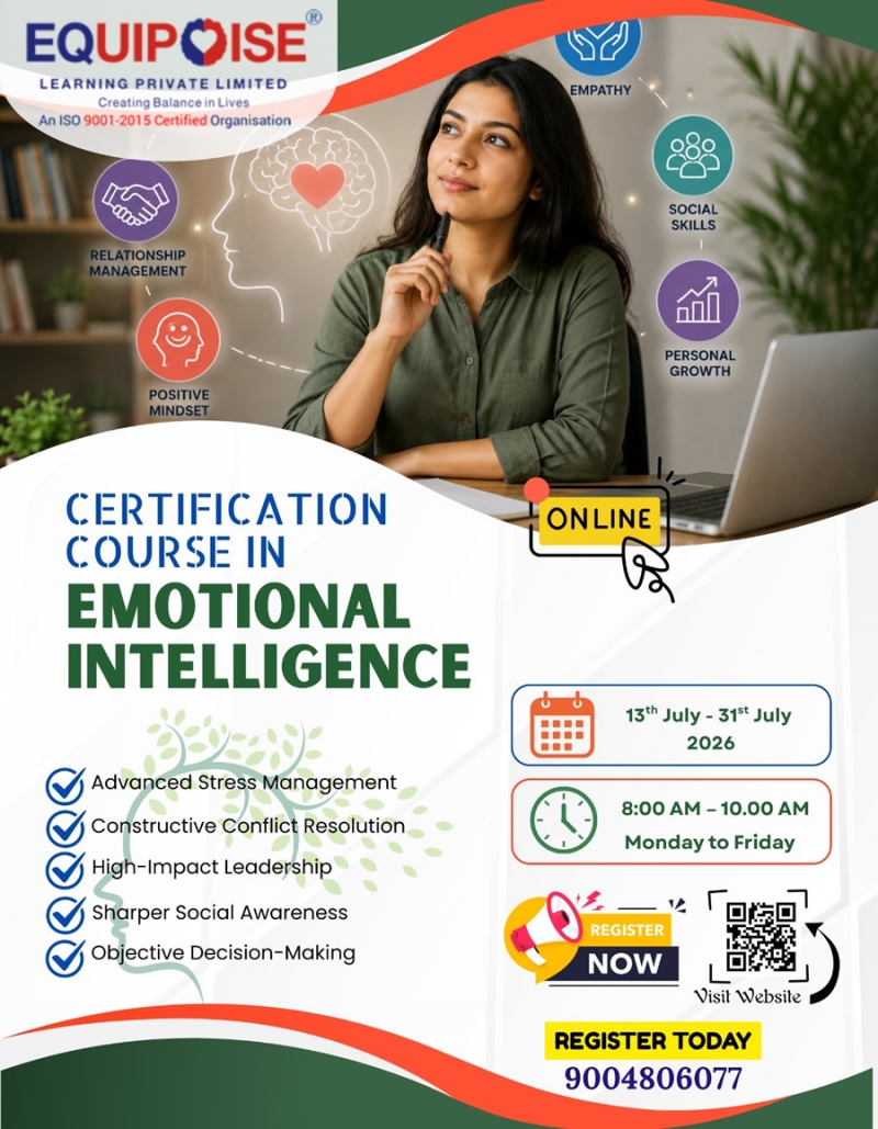 Online Certification course in Mindfulness For adults 